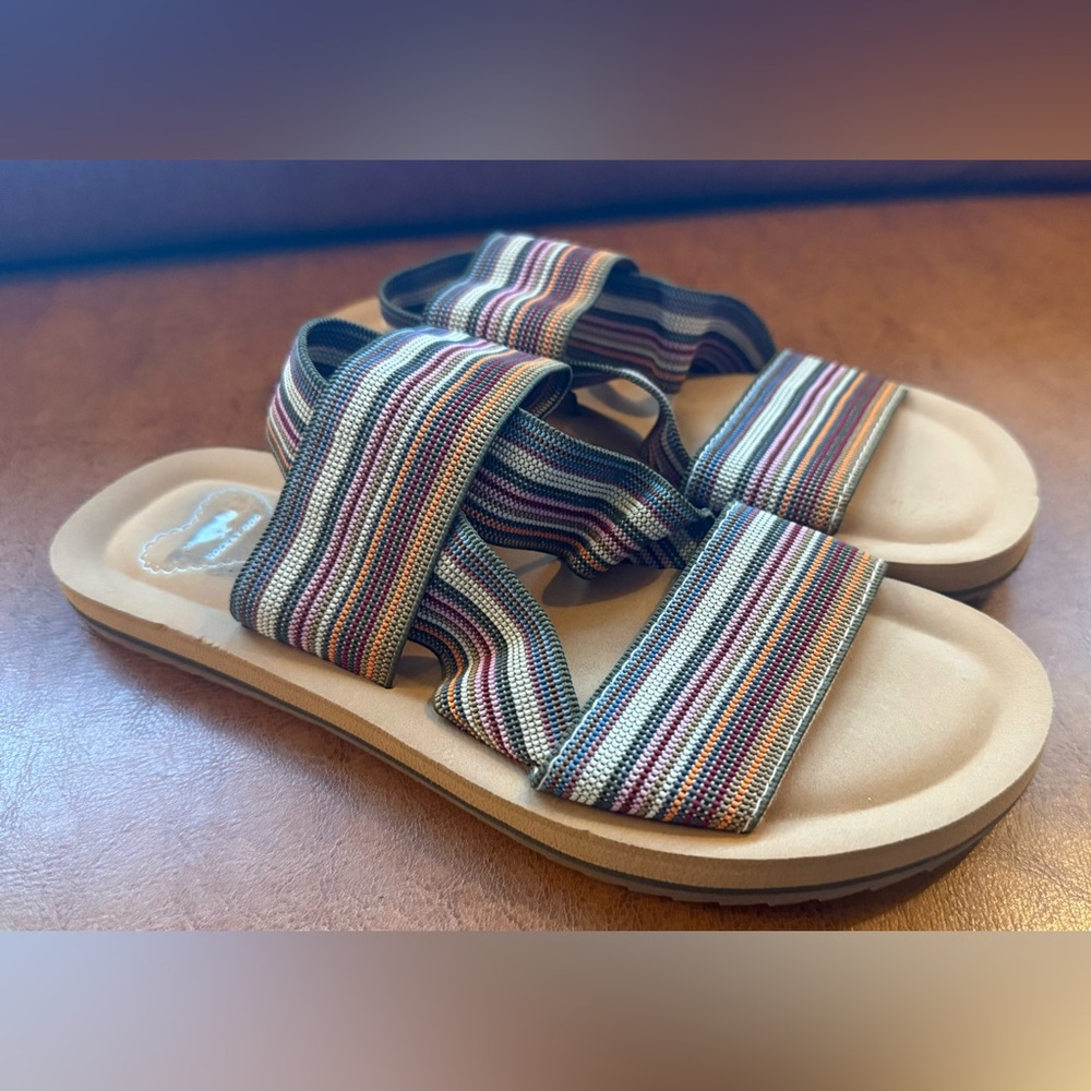 Rocket Dog Ellen Strappy Slingback Sandals Multicolor Size 6 - Picture 3 of 8